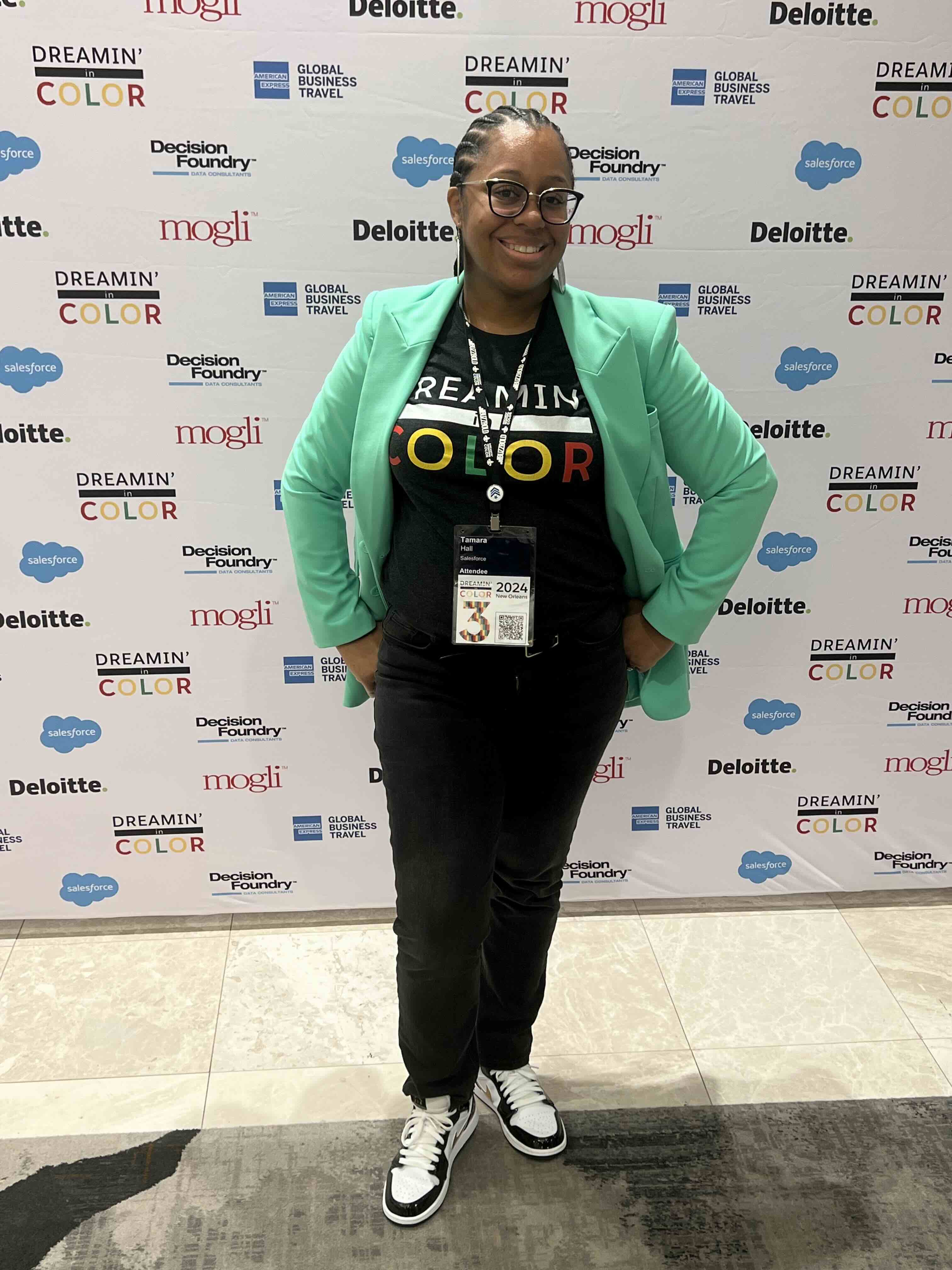 Tamara at another Dreamin' In Color community event